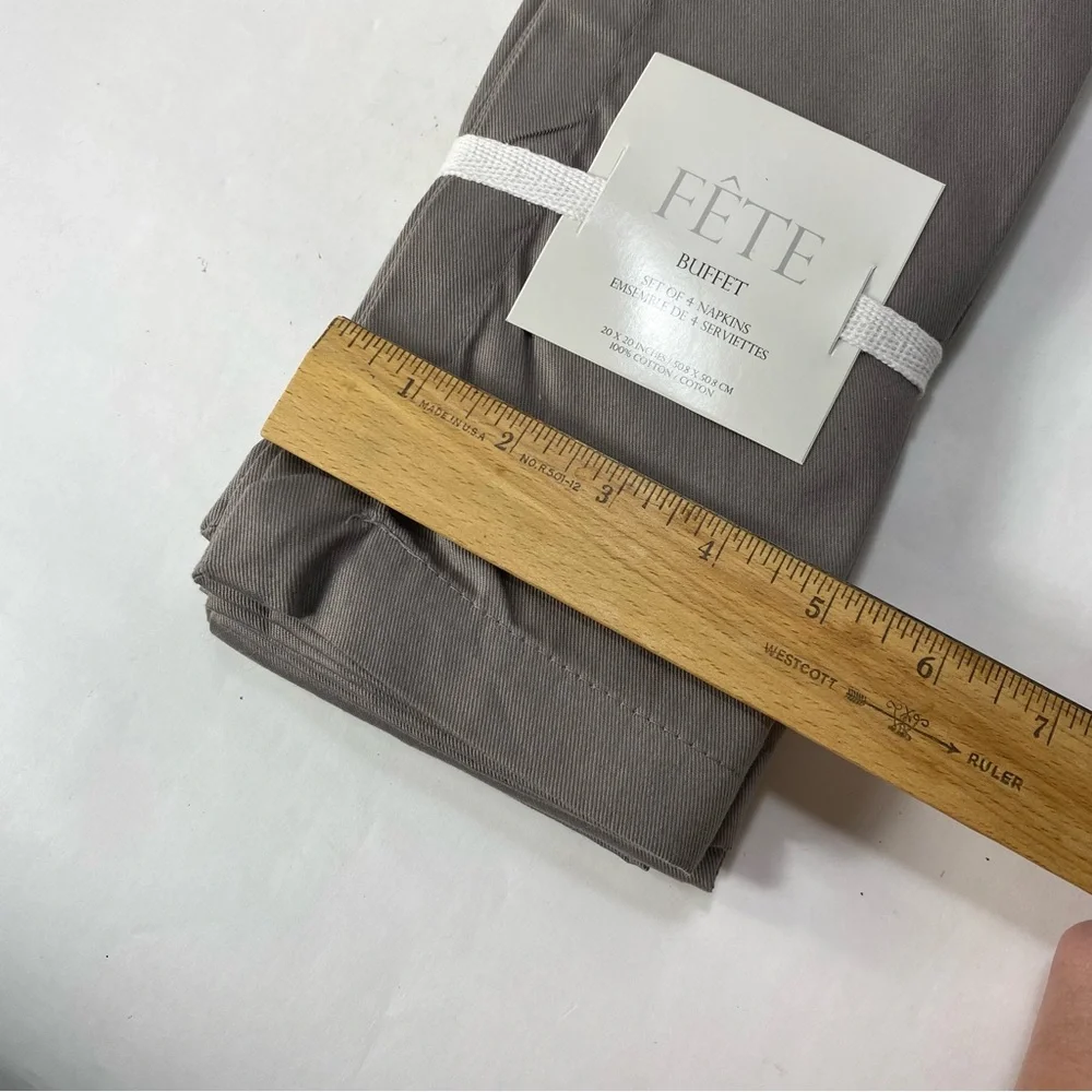 4 Fête Buffet Napkins Size 20